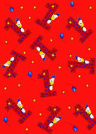 1st Birthday Wrapping Paper