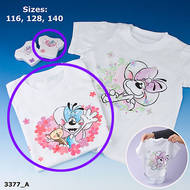 Diddlina Pink T shirt Age 8