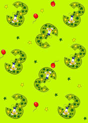 3rd Birthday Wrapping Paper - &pound;1.00