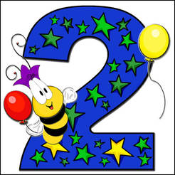 2nd Birthday Card - &pound;1.00